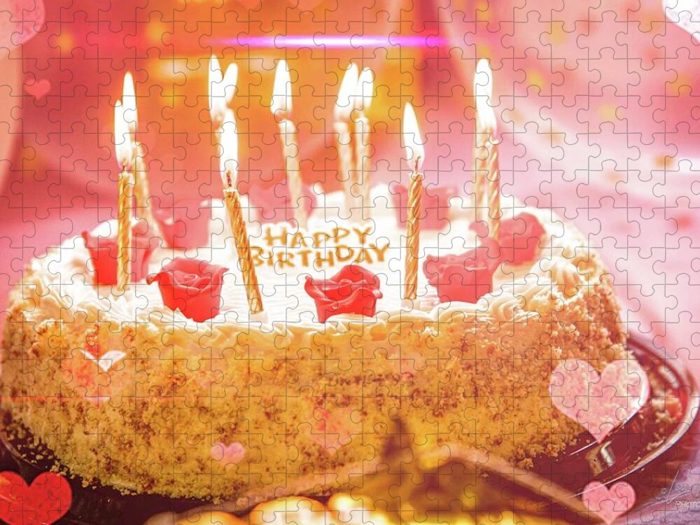 Happy Birthday Cake Layer - Puzzle