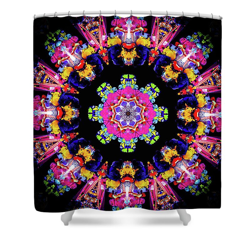 In the Fair Mandala - Shower Curtain