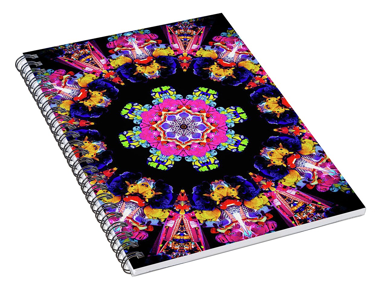 In the Fair Mandala - Spiral Notebook