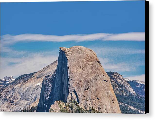 Landscape of Magical Half Dome Mountain - Canvas Print