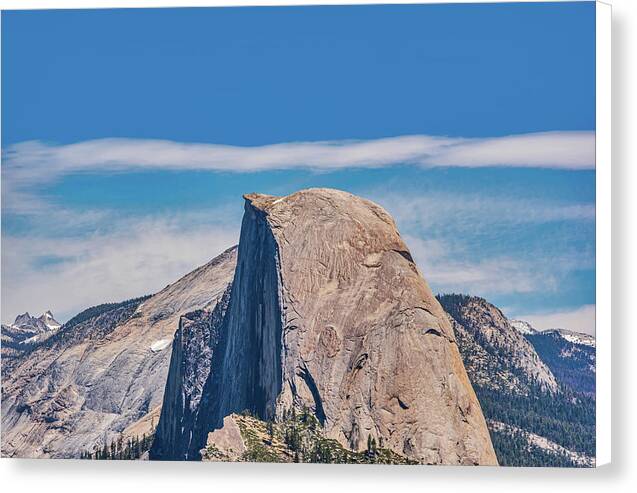 Landscape of Magical Half Dome Mountain - Canvas Print