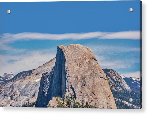 Landscape of Magical Half Dome Mountain - Acrylic Print