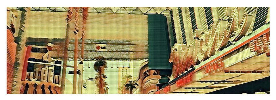 Las Vegas Nevada Old Strip Art - Yoga Mat