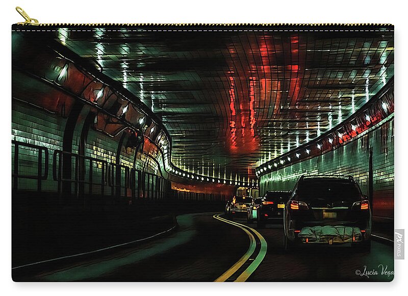 Lincoln Tunnel Show of Lights - Zip Pouch
