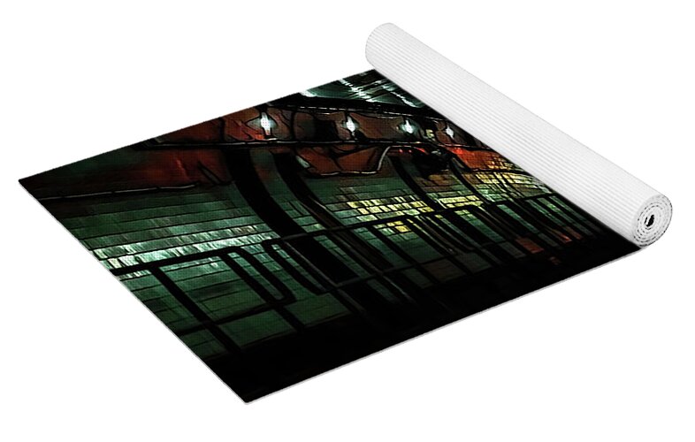 Lincoln Tunnel Show of Lights - Yoga Mat