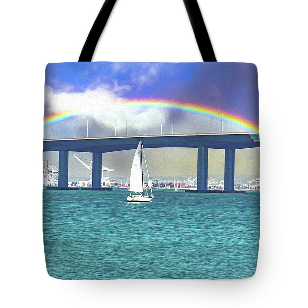 Magical Landscape in the Pacific Ocean - Tote Bag