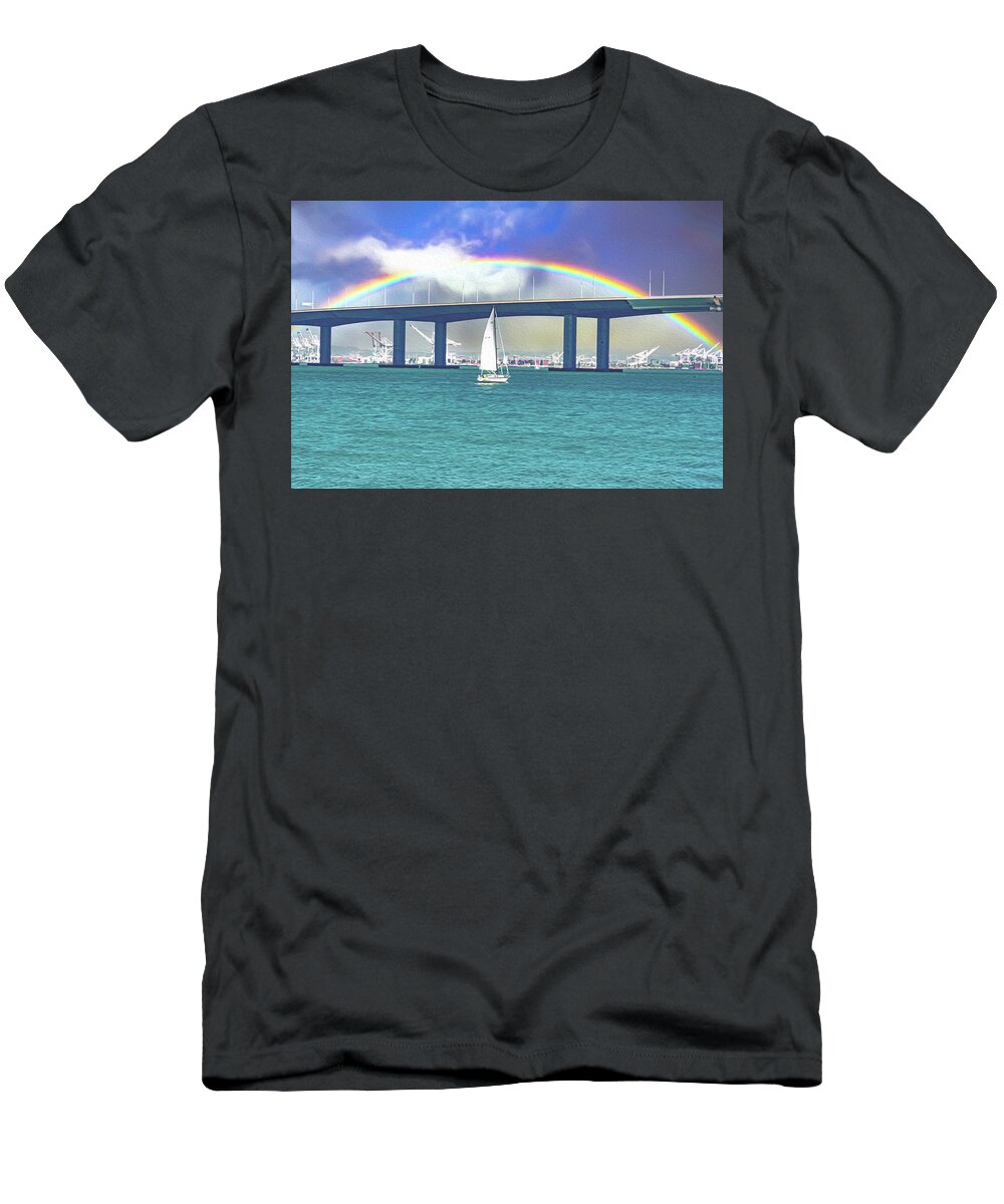 Magical Landscape in the Pacific Ocean - T-Shirt