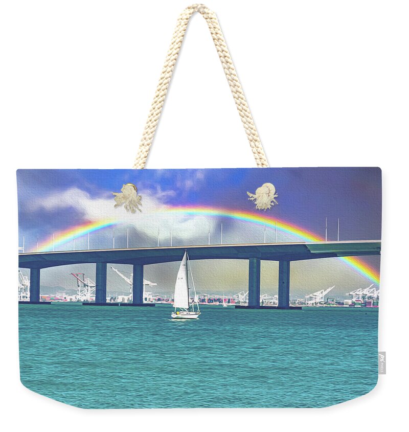 Magical Landscape in the Pacific Ocean - Weekender Tote Bag