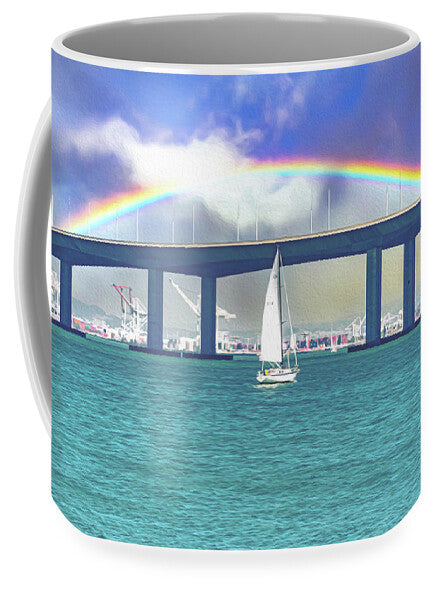Magical Landscape in the Pacific Ocean - Mug