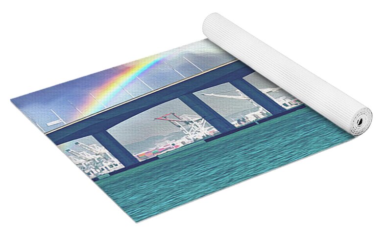Magical Landscape in the Pacific Ocean - Yoga Mat