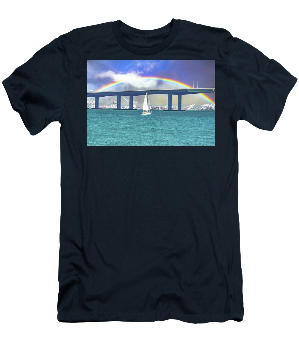 Magical Landscape in the Pacific Ocean - T-Shirt