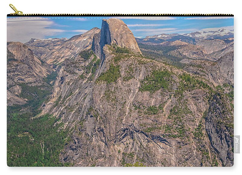 Magical Mountains in Glacier Point - Half Dome - Zip Pouch
