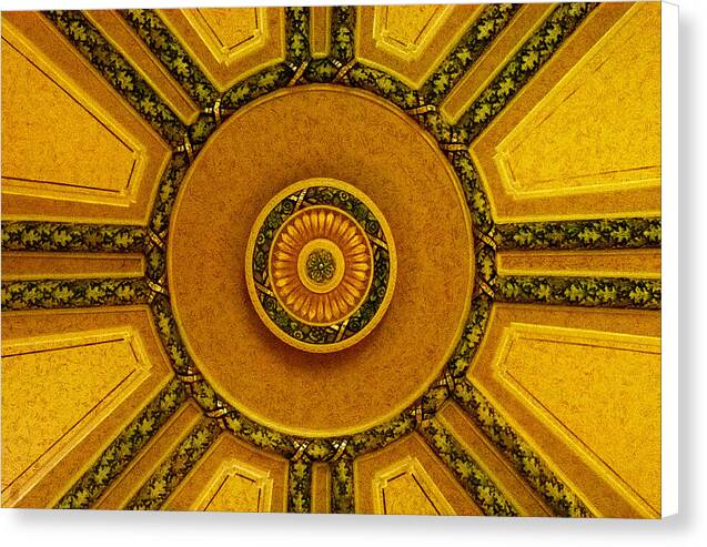 Majestic Ceiling design - Canvas Print