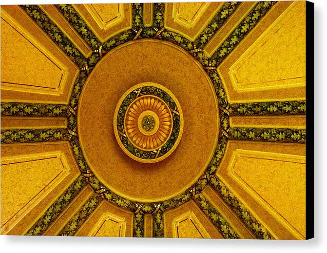 Majestic Ceiling design - Canvas Print