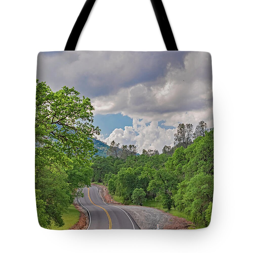 Mariposa County Roads - Tote Bag