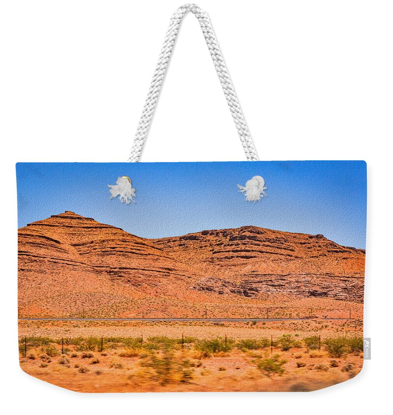Natural Utah Mountains Landscape - Weekender Tote Bag