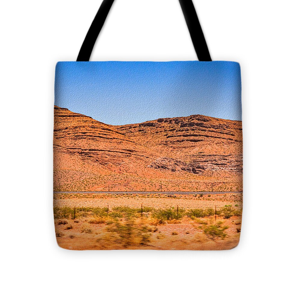 Natural Utah Mountains Landscape - Tote Bag