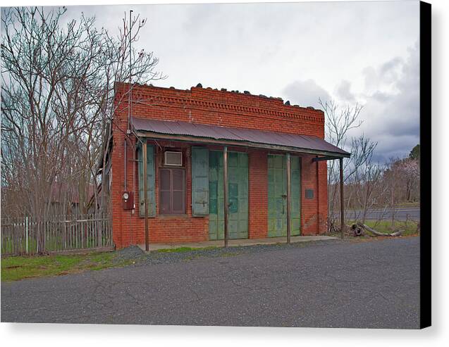 Historic Chinese Camp Building - Canvas Print