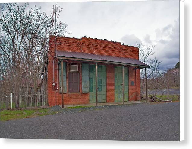 Historic Chinese Camp Building - Canvas Print