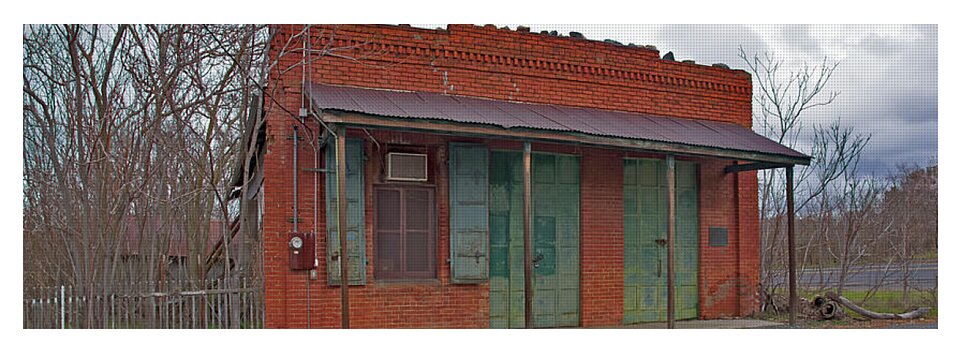 Historic Chinese Camp Building - Yoga Mat