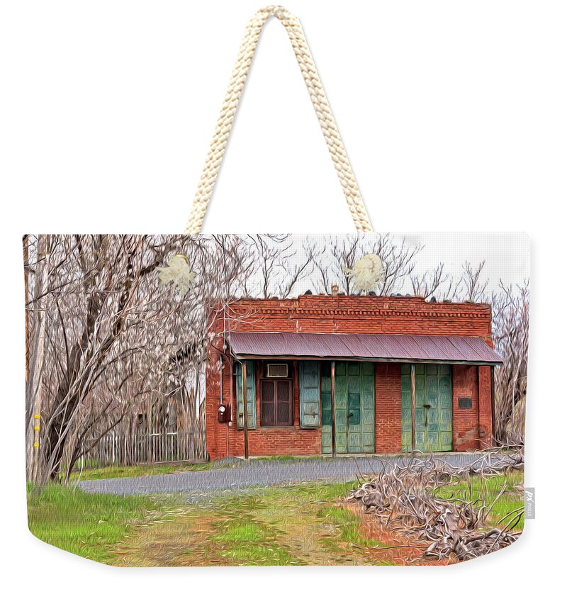 Original US POST OFFICE in Chinese Camp - Weekender Tote Bag