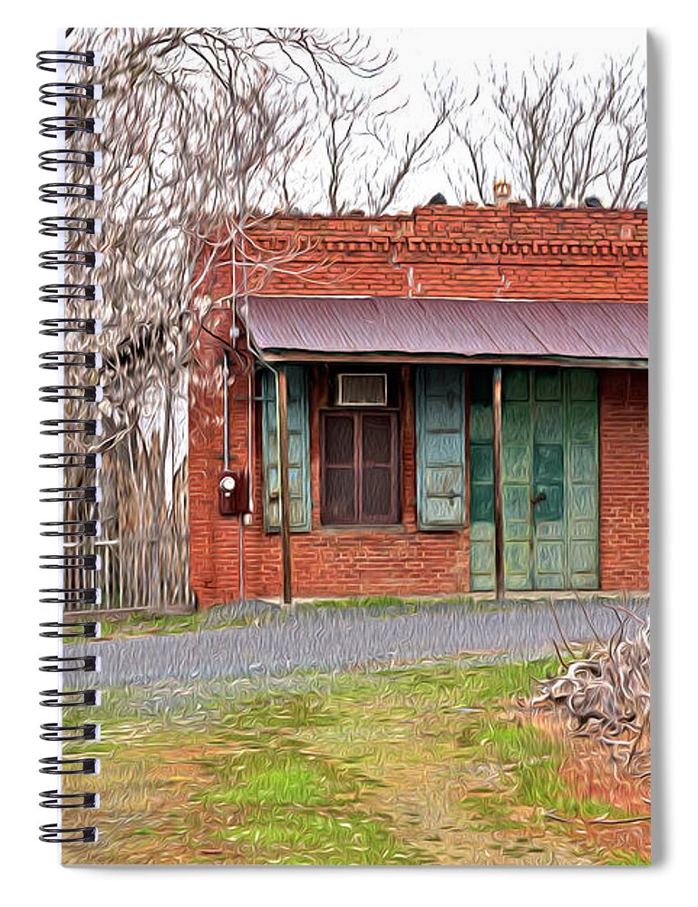 Original US POST OFFICE in Chinese Camp - Spiral Notebook