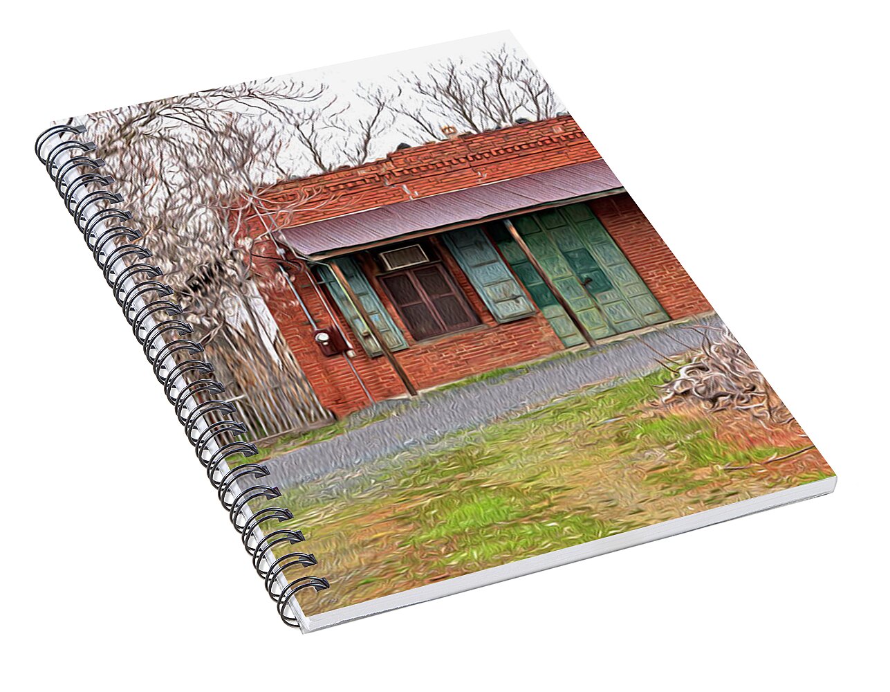 Original US POST OFFICE in Chinese Camp - Spiral Notebook
