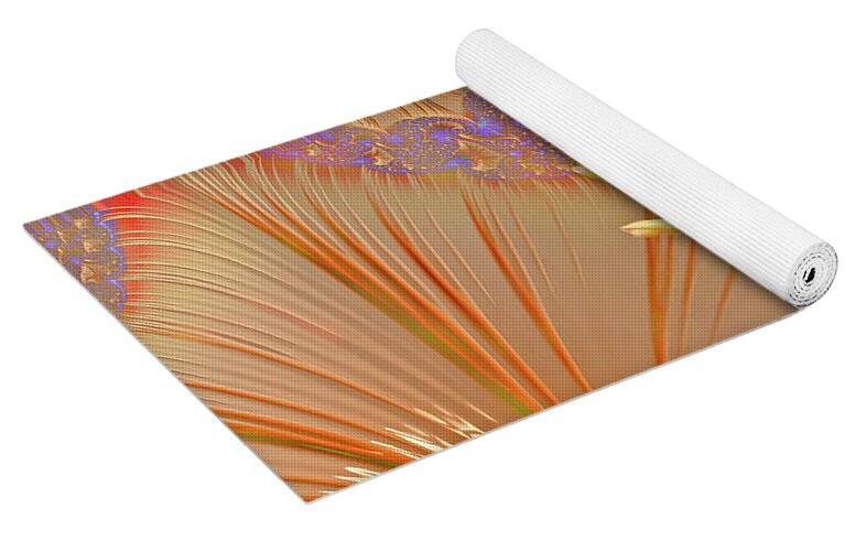 Pucker Upper Flower Abstract - Yoga Mat