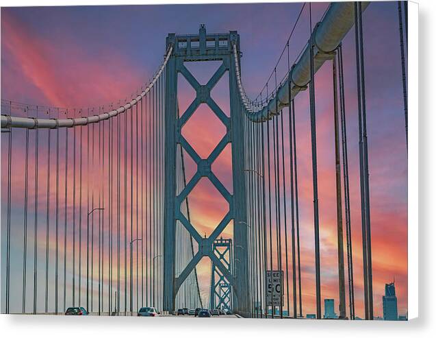 San Francisco Oakland Bay Bridge - Canvas Print