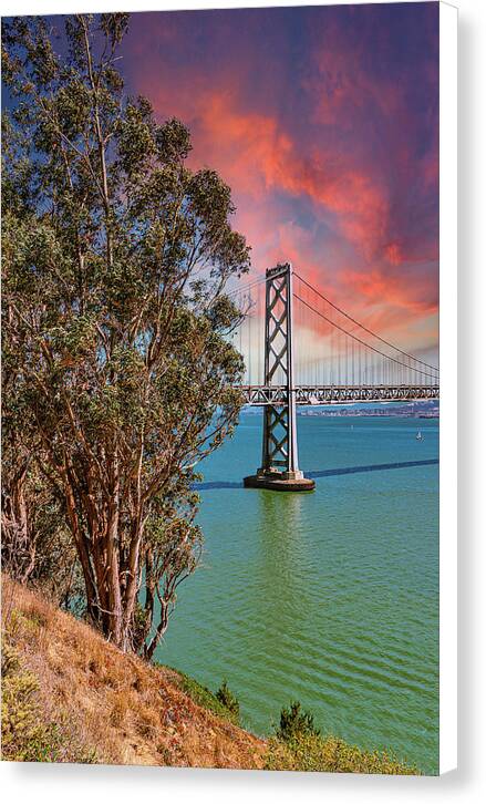San Francisco Oakland Bay Bridge 2 - Canvas Print