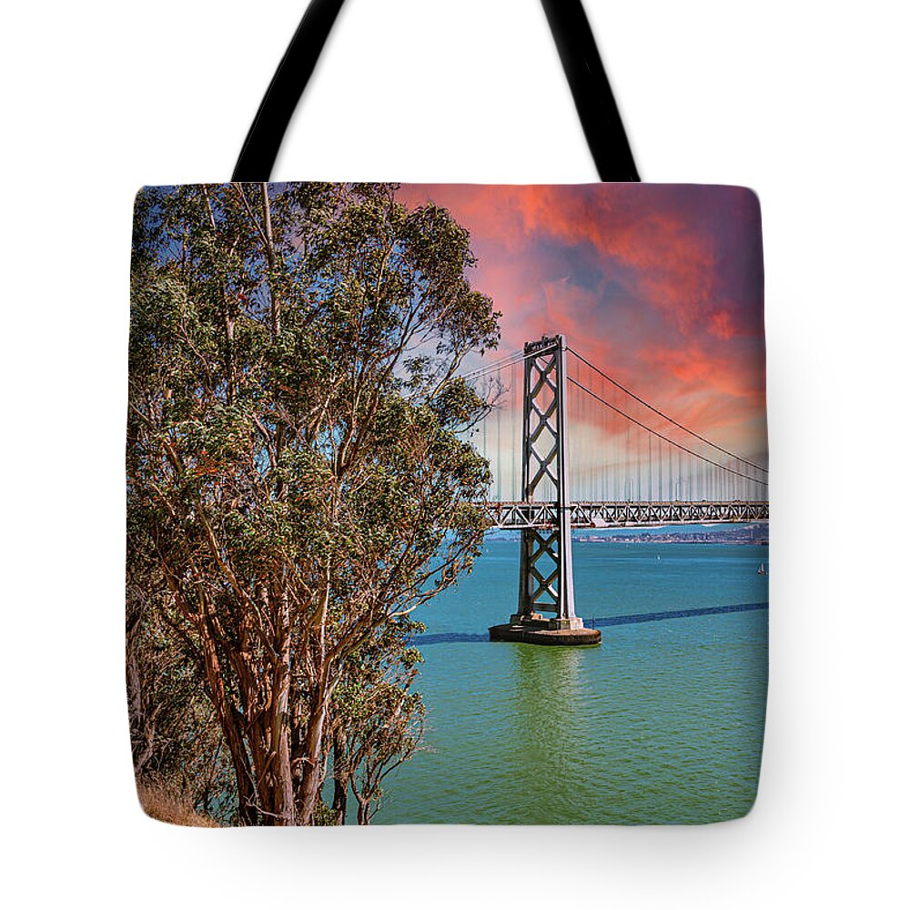 San Francisco Oakland Bay Bridge 2 - Tote Bag