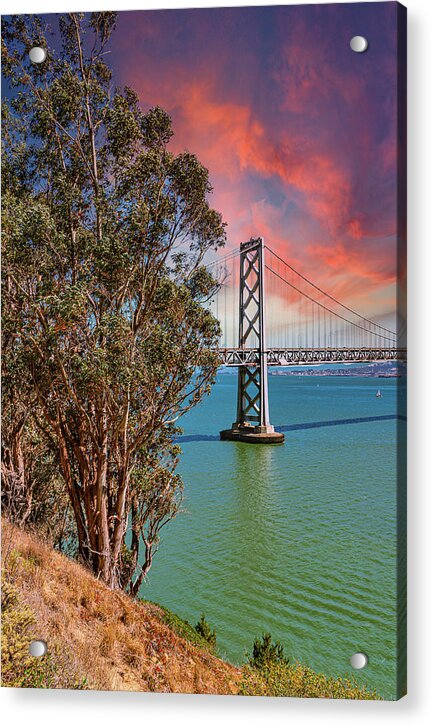 San Francisco Oakland Bay Bridge 2 - Acrylic Print