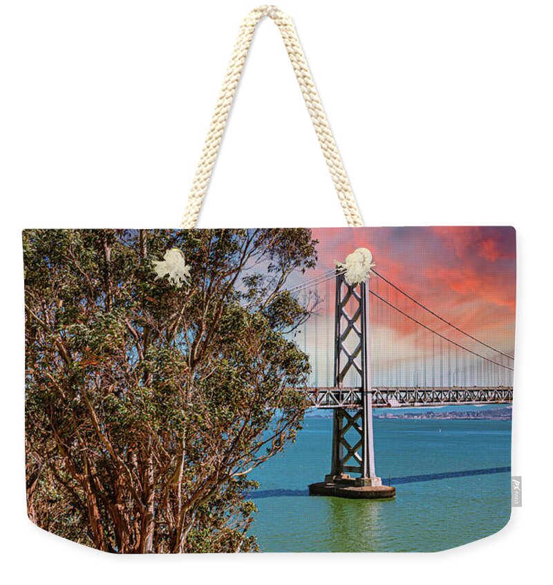 San Francisco Oakland Bay Bridge 2 - Weekender Tote Bag