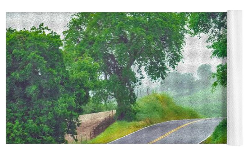 Slow Trucks - Nature California Landscape - Yoga Mat