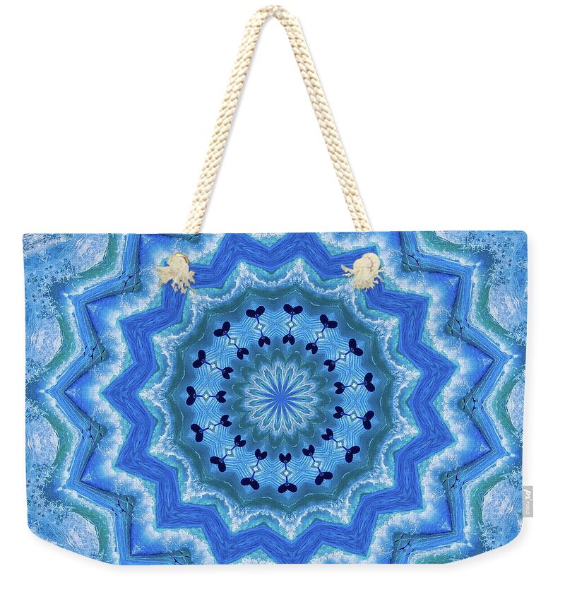 Soft colors hearts mandala - Weekender Tote Bag