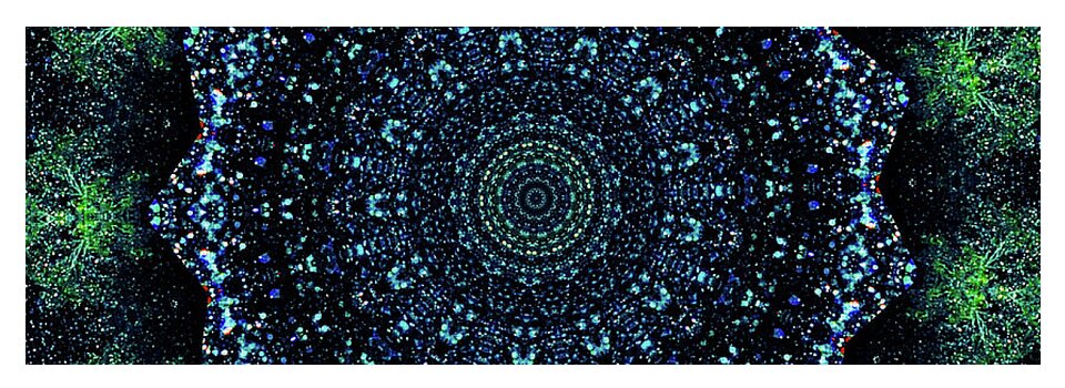 Starry Night Mandala - Yoga Mat