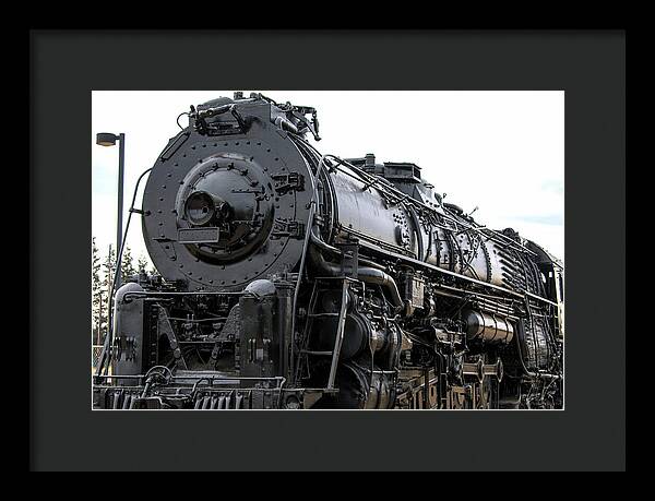 Sugarpine Locomoive Train - Framed Print