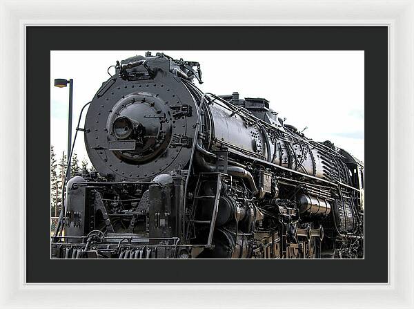 Sugarpine Locomoive Train - Framed Print