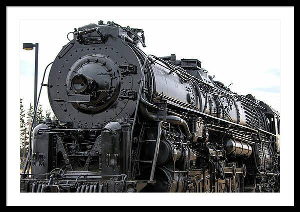 Sugarpine Locomoive Train - Framed Print