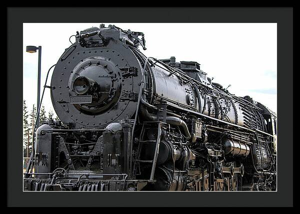 Sugarpine Locomoive Train - Framed Print
