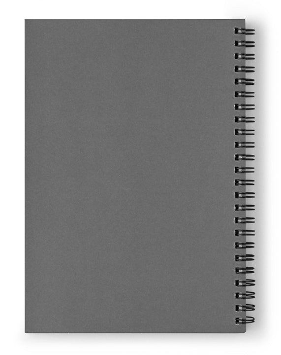 Goose Swimming in Tranquil Lake - Spiral Notebook
