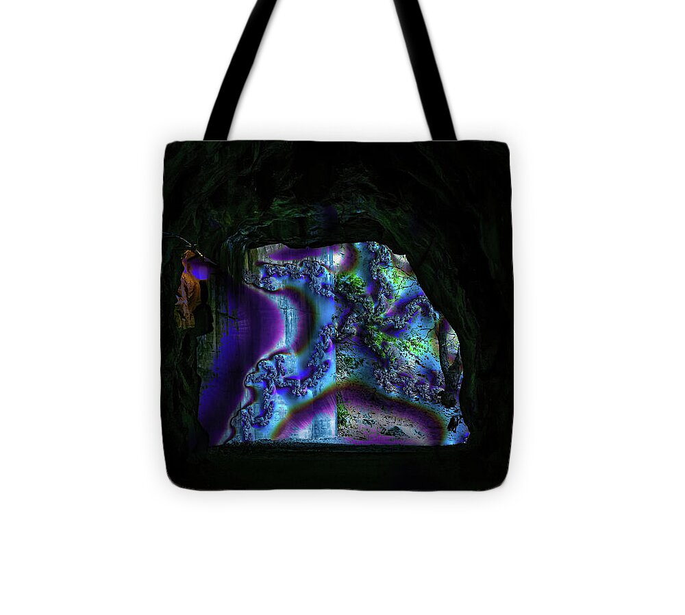 Through the cave out of the Matrix - Tote Bag