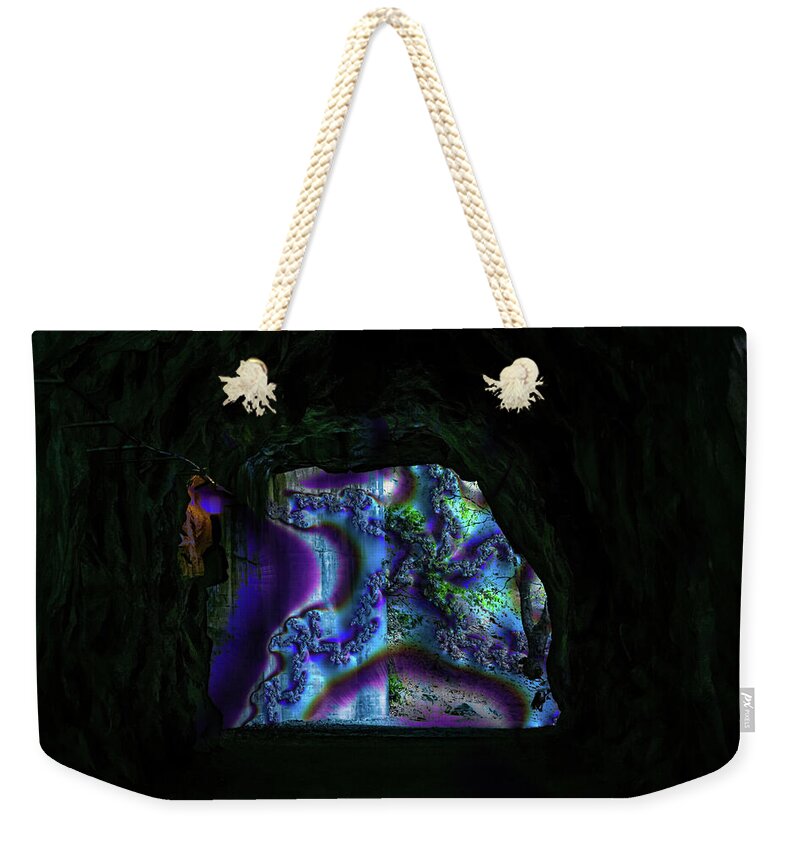Through the cave out of the Matrix - Weekender Tote Bag