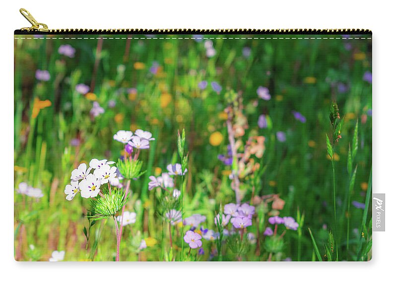 Tiny Flowers in the Meadow - Zip Pouch