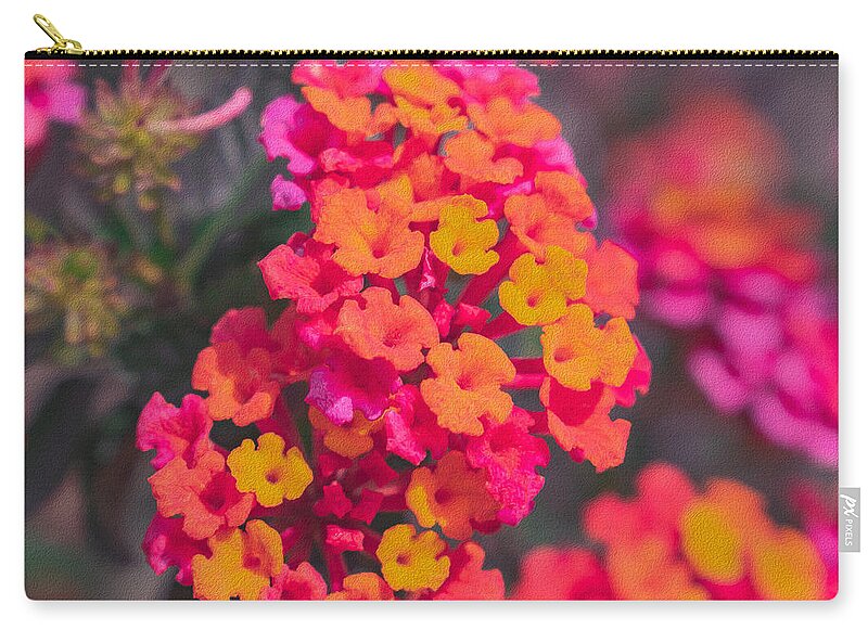 Tiny Flowers Landscape - Zip Pouch