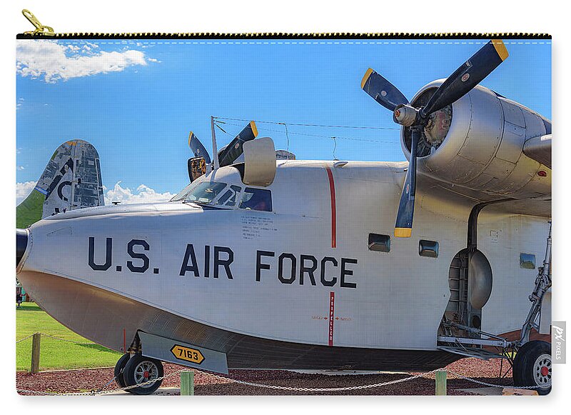 U.S. Air Force Aircraft Castle Air Force Base - Zip Pouch