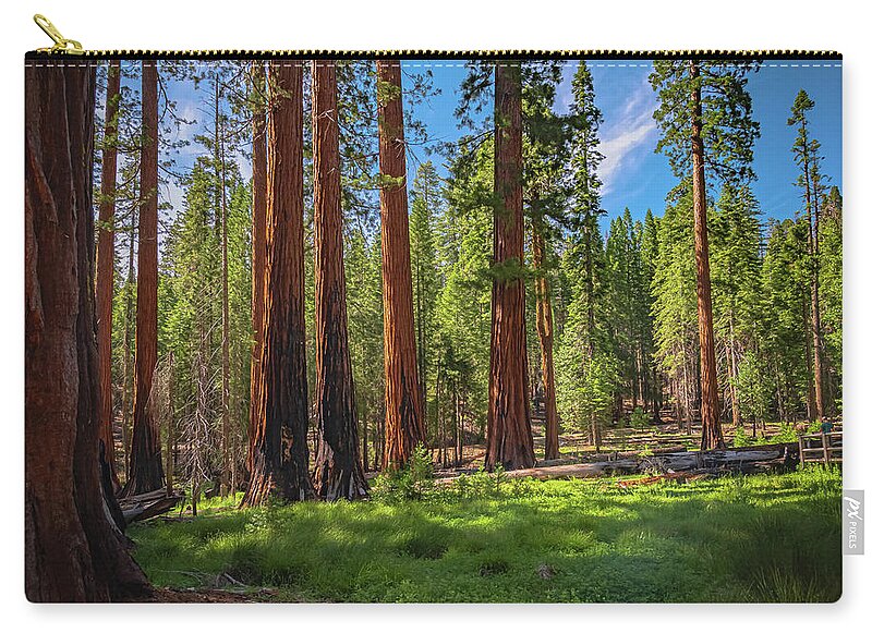 Wall art Wonders in Yosemite National Park - Zip Pouch