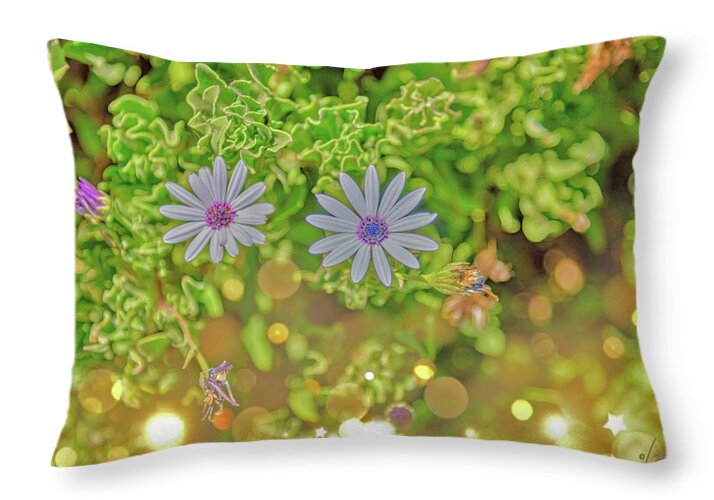 Wonderful Flowers of Spring - Throw Pillow