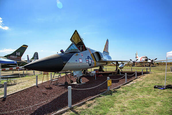 WWII Aircraft at Castle Air Force Base - Art Print