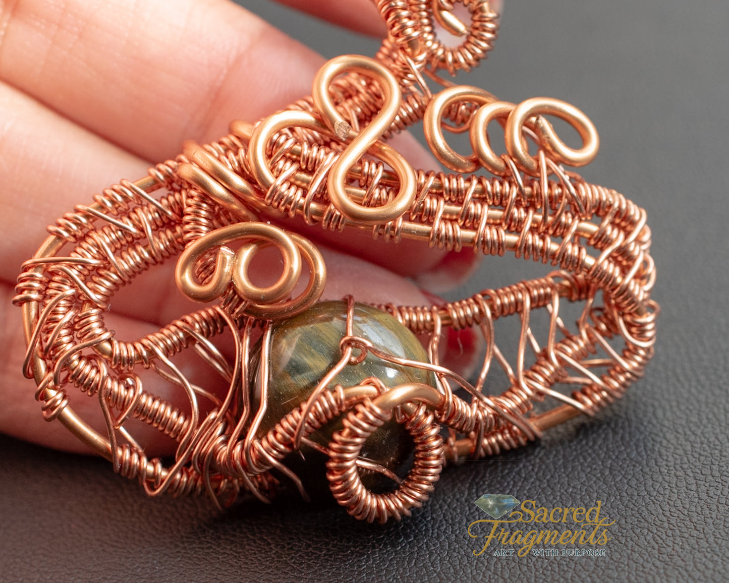 Tiger's Eye Power & Protection Pendant